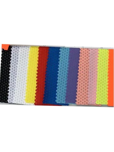 HK-MOYN  1-236 100％poly Diamond  Light Weight Mesh Fabric 滌綸鑽石格特薄運動網布 100gsm 58/60' 150yards/Roll 正面照